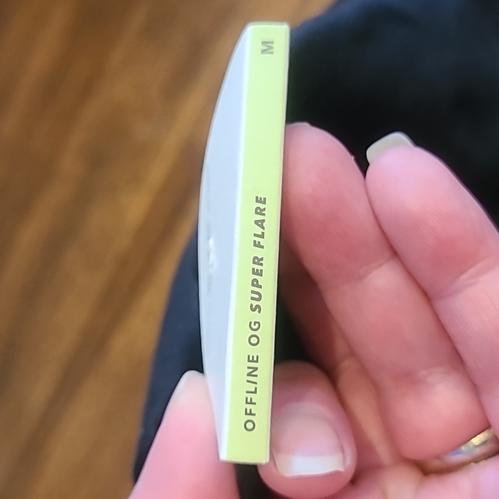 OFFLINE By Aerie OG Foldover High Waisted Super Flare Legging Med - Picture 5 of 5